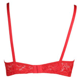 Women's Fancy Rose Bra - Red - test-store-for-chase-value