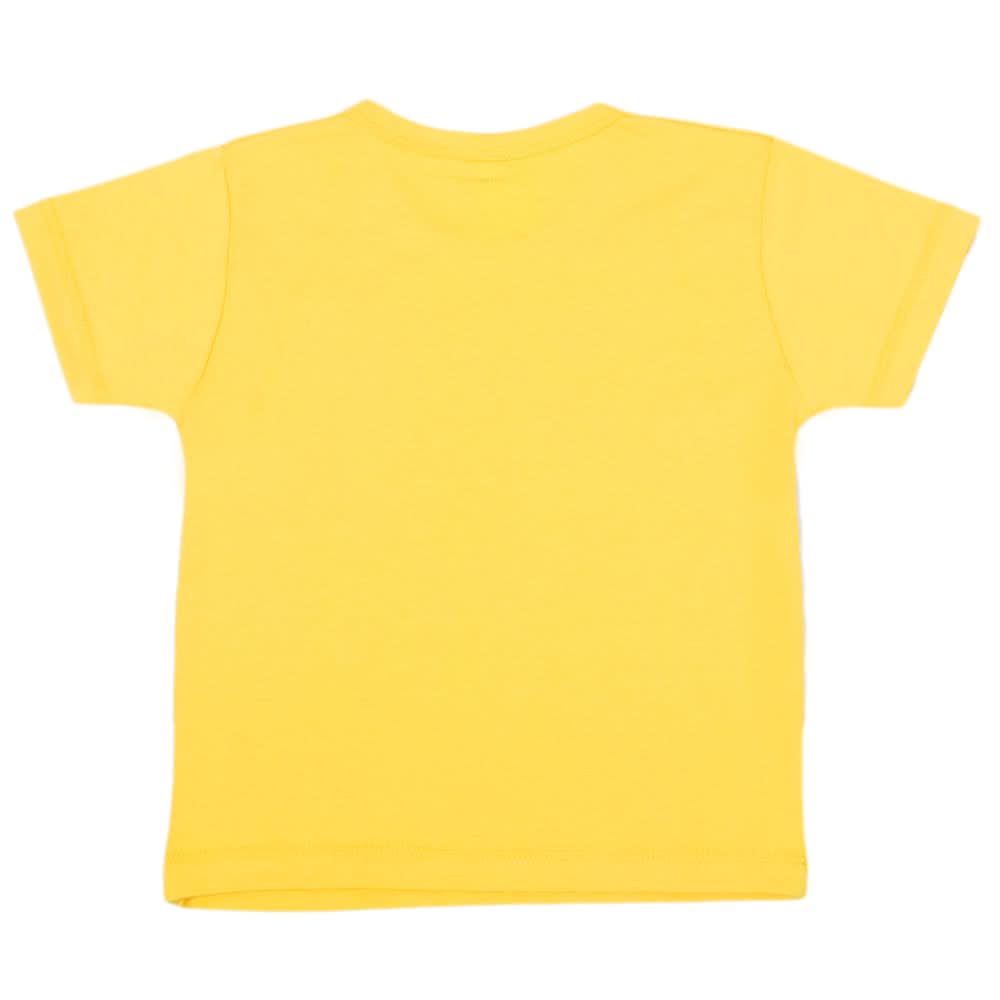 Boys Half Sleeves T-Shirt - Yellow, Kids, Boys T-Shirts, Chase Value, Chase Value