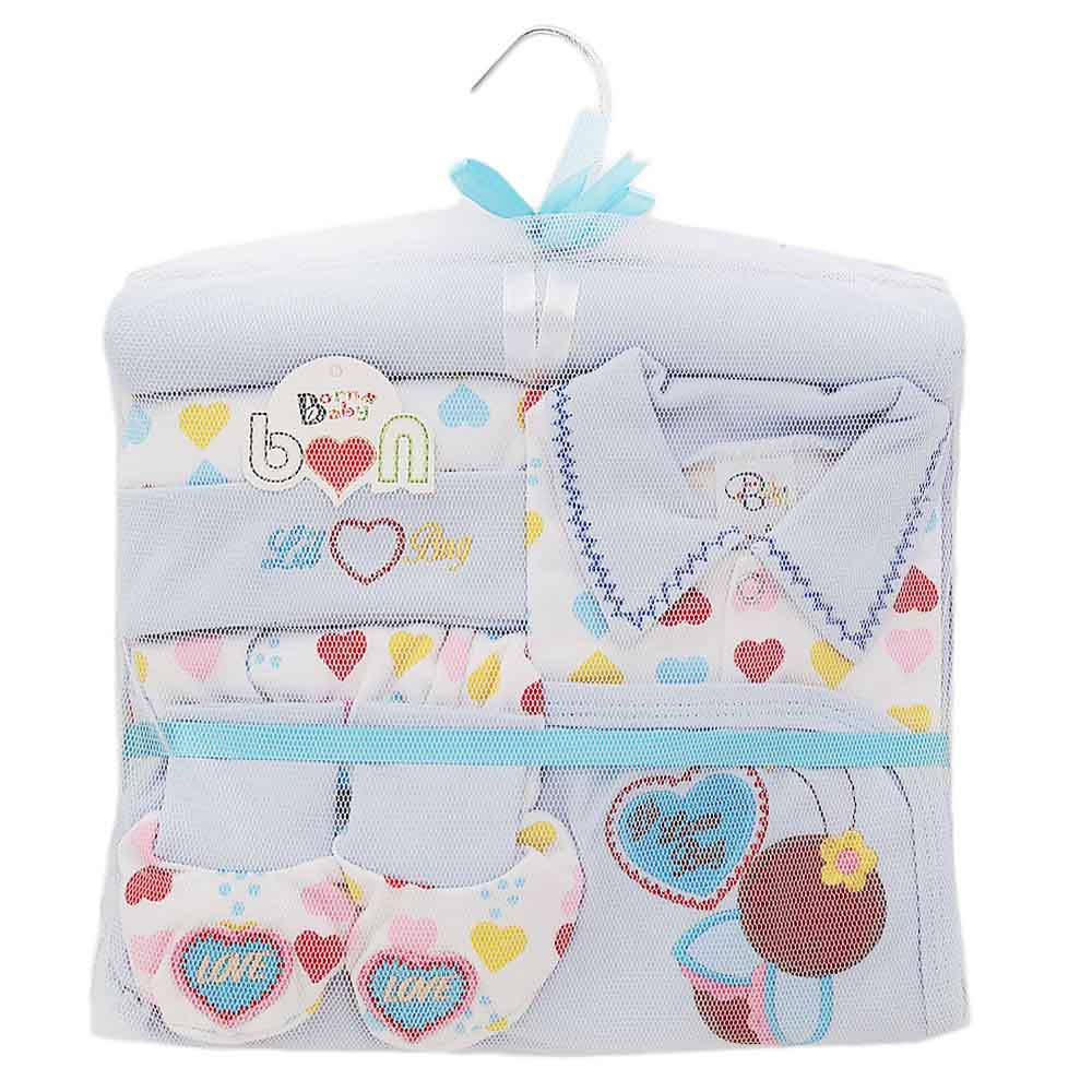 Newborn Baby Gift Suits (6 Pcs) - Blue, Newborn Baby Accessories, Chase Value, Chase Value