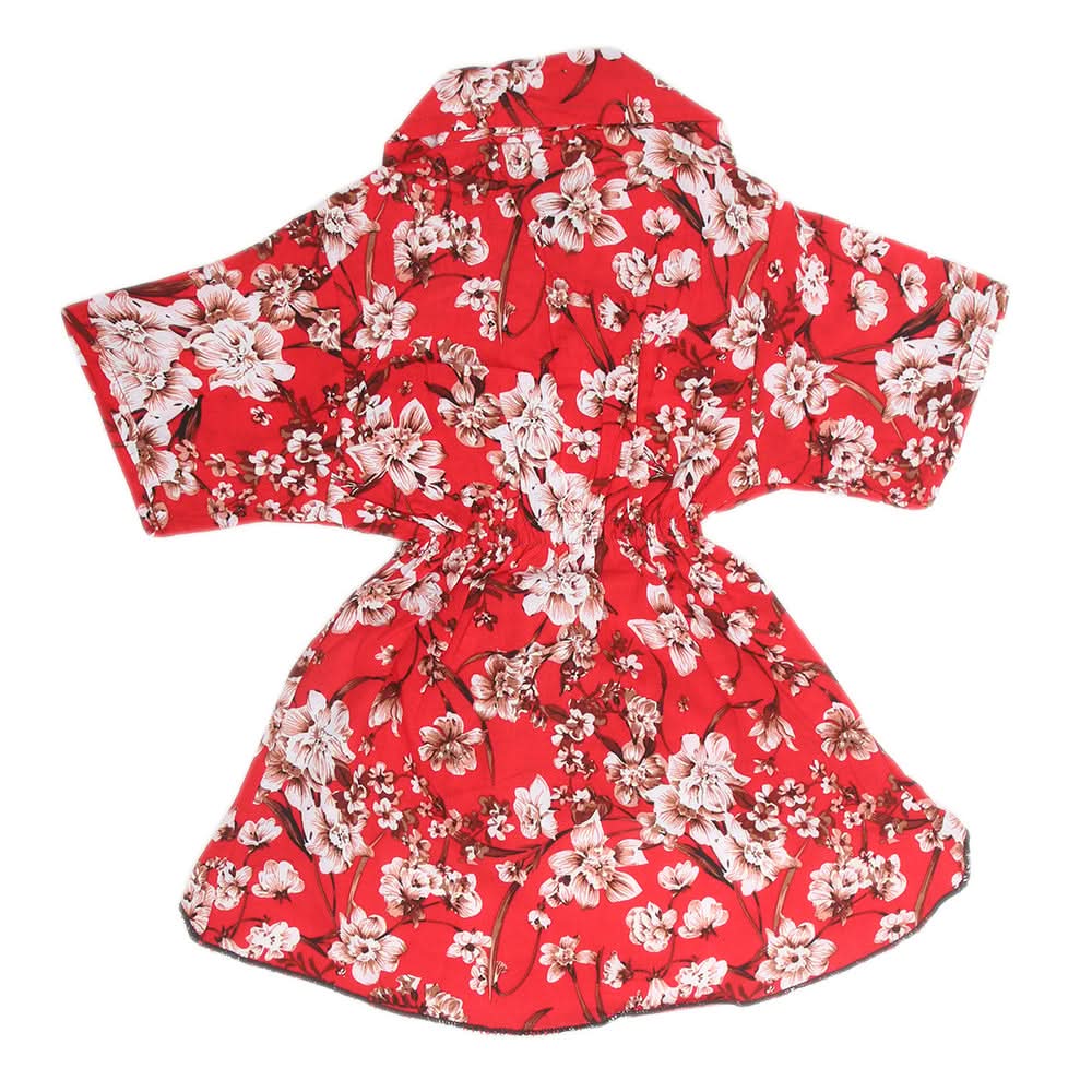 Girls Woven Half Sleeves Top  - Red, Kids, Tops, Chase Value, Chase Value