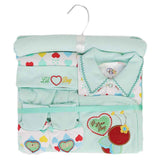 Newborn Baby Gift Suits (6 Pcs) - Green, Newborn Baby Accessories, Chase Value, Chase Value