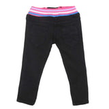 Girls Stretchable Denim Pant - Black, Kids, Pants And Capri, Chase Value, Chase Value