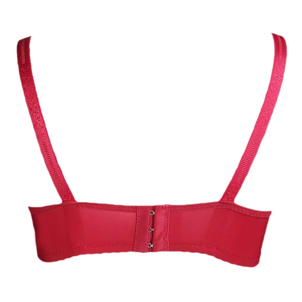 Women's Foam Bra BA1 (Y938) - Maroon, Women, Bras, Chase Value, Chase Value