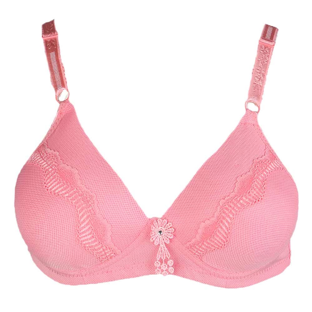 Women's Foam Bra A33 (Y938) - Pink, Women, Bras, Chase Value, Chase Value