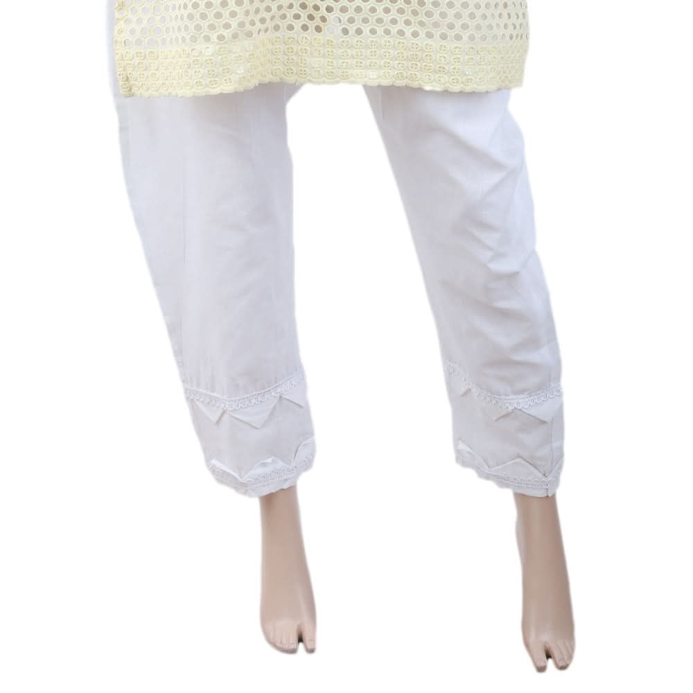 Women's Fancy Trouser - White, Women, Pants & Tights, Chase Value, Chase Value