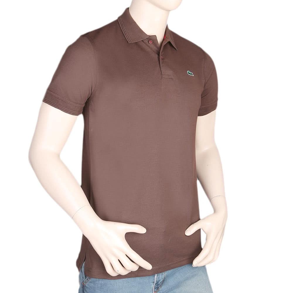 Men's Half Sleeves Polo T-Shirt - Coffee, Men, T-Shirts And Polos, Chase Value, Chase Value
