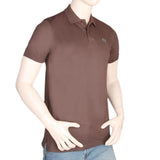 Men's Half Sleeves Polo T-Shirt - Coffee, Men, T-Shirts And Polos, Chase Value, Chase Value