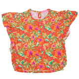 Girls Half Sleeves Top - Orange, Kids, Tops, Chase Value, Chase Value