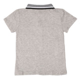 Boys Half Sleeves Polo T-Shirt - Light Grey, Boys T-Shirts, Chase Value, Chase Value