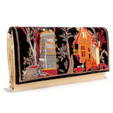 Women's Embroidered Clutch (9035) - Fawn, Women, Clutches, Chase Value, Chase Value