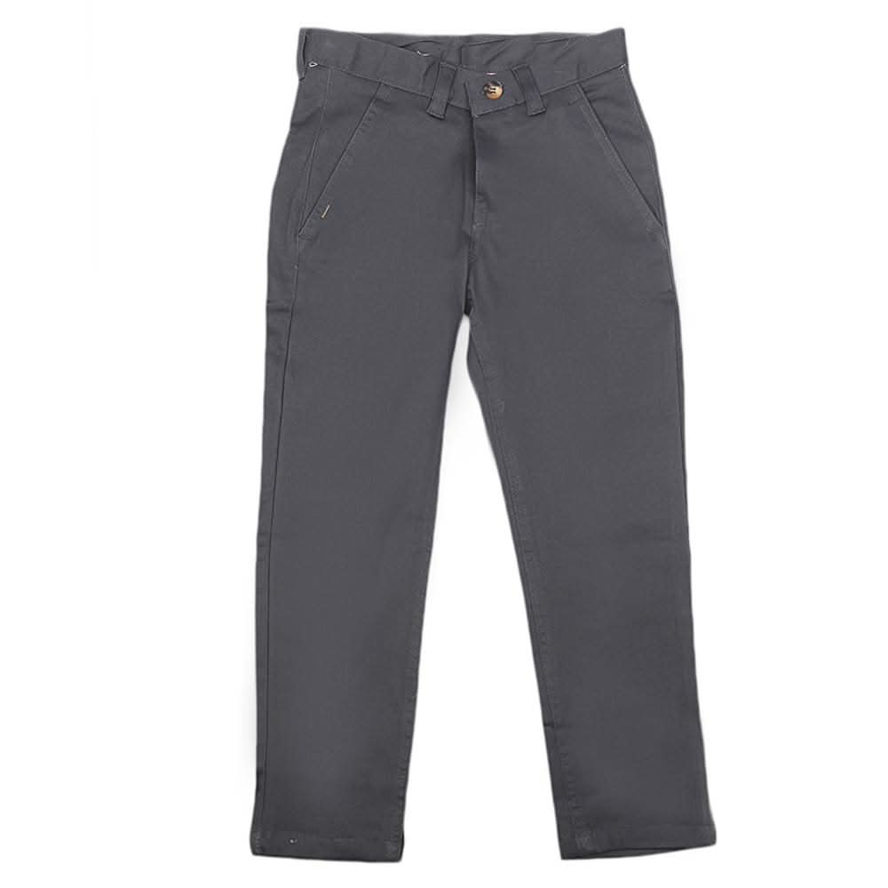Boys Cotton Pant - Dark Grey, Kids, Boys Pants, Chase Value, Chase Value