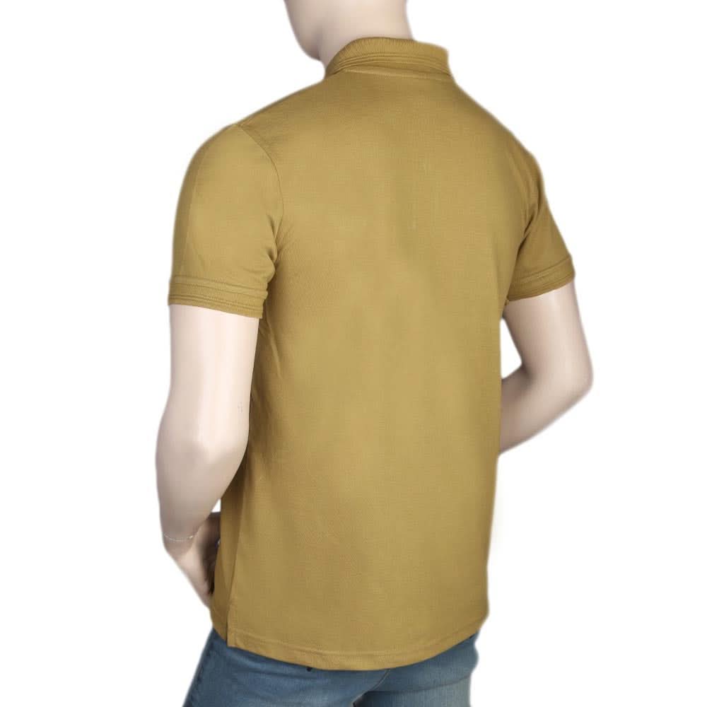 Men's Half Sleeves Polo T-Shirt - Mustard, Men, T-Shirts And Polos, Chase Value, Chase Value