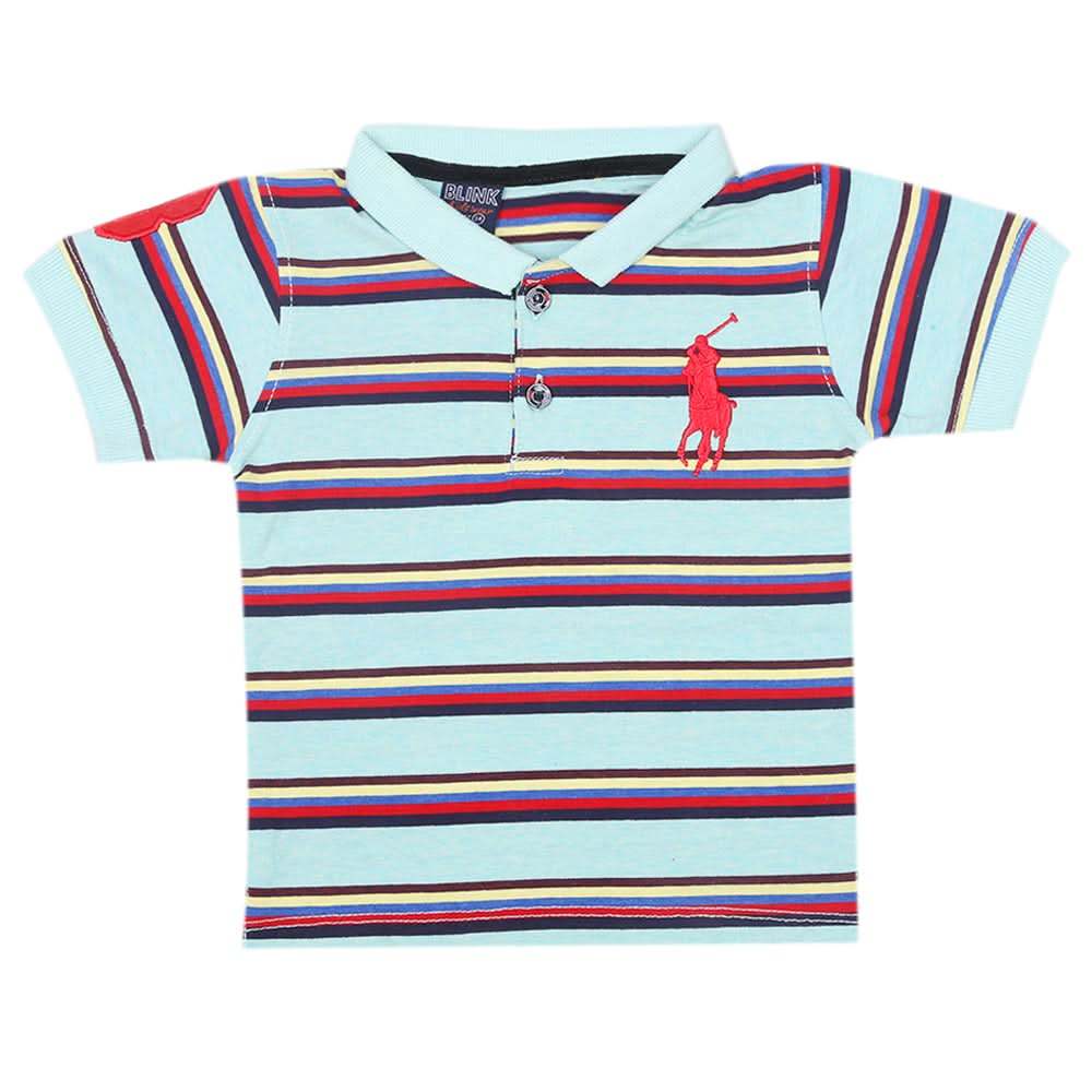 Boys Half Sleeves Polo T-Shirt - Multi, Kids, Boys T-Shirts, Chase Value, Chase Value