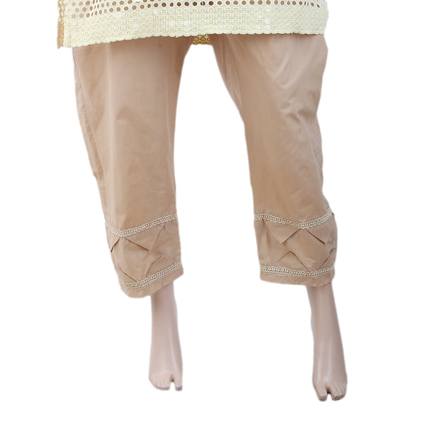 Women's Fancy Trouser - Beige, Women, Pants & Tights, Chase Value, Chase Value