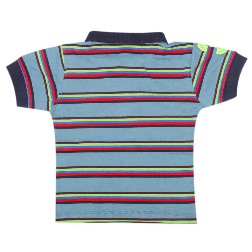 Boys Half Sleeves Polo T-Shirt - Multi, Kids, Boys T-Shirts, Chase Value, Chase Value