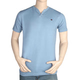 Men's Half Sleeves T-Shirt - Blue, Men, T-Shirts And Polos, Chase Value, Chase Value