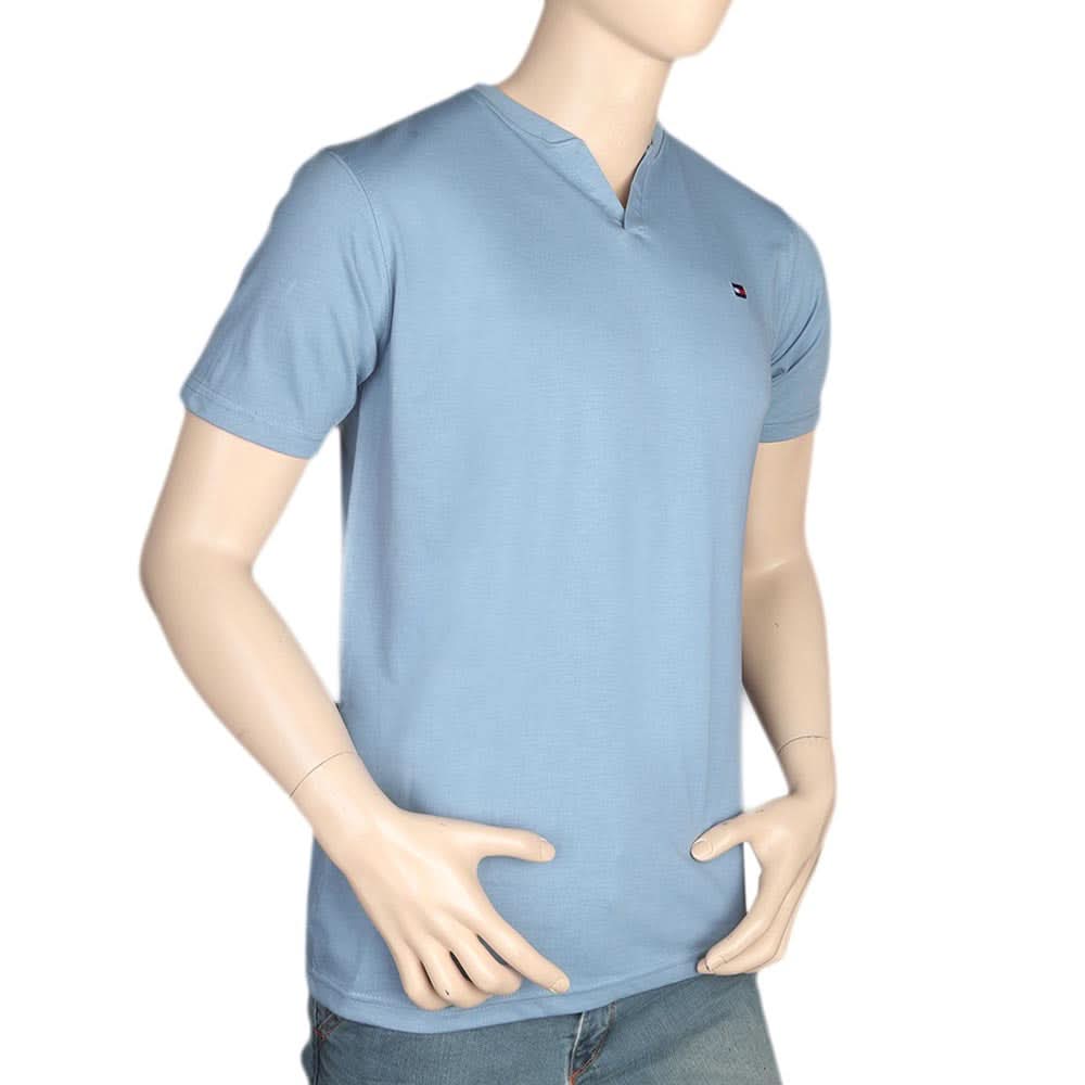 Men's Half Sleeves T-Shirt - Blue, Men, T-Shirts And Polos, Chase Value, Chase Value