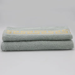 Face Towel Greek Border 50x100 - Sea Green, Home & Lifestyle, Face Towels, Chase Value, Chase Value