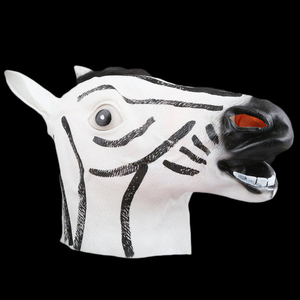 Zebra Mask Toy - White - test-store-for-chase-value