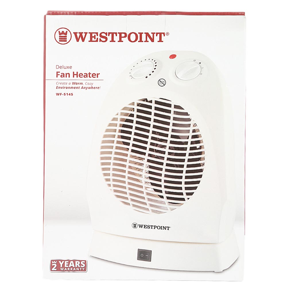 Westpoint Fan Electric Heater WF-5145, Home & Lifestyle, Heater, Westpoint, Chase Value