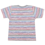 Boys Yarn Dyed Half Sleeves T-Shirt - Multi, Kids, Boys T-Shirts, Chase Value, Chase Value