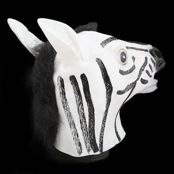 Zebra Mask Toy - White - test-store-for-chase-value