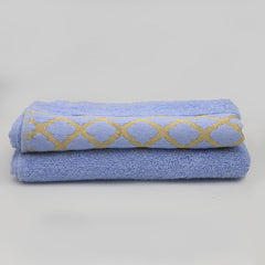 Face Towel Greek Border 50x100 - Blue, Home & Lifestyle, Face Towels, Chase Value, Chase Value