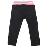 Girls Stretchable Denim Pant - Black, Kids, Pants And Capri, Chase Value, Chase Value
