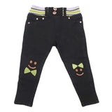 Girls Stretchable Denim Pant - Black, Kids, Pants And Capri, Chase Value, Chase Value