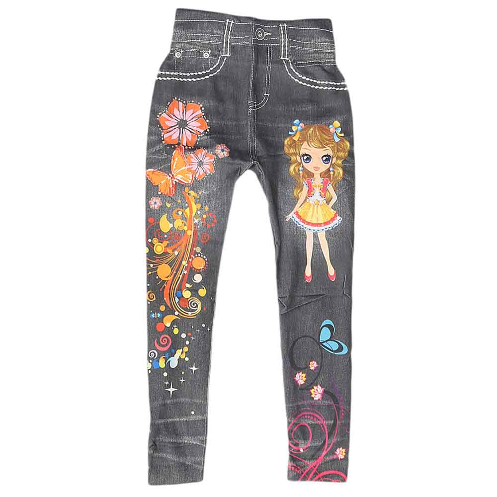 Girls Barbie Tights - Blue, Kids, Tights Leggings And Pajama, Chase Value, Chase Value