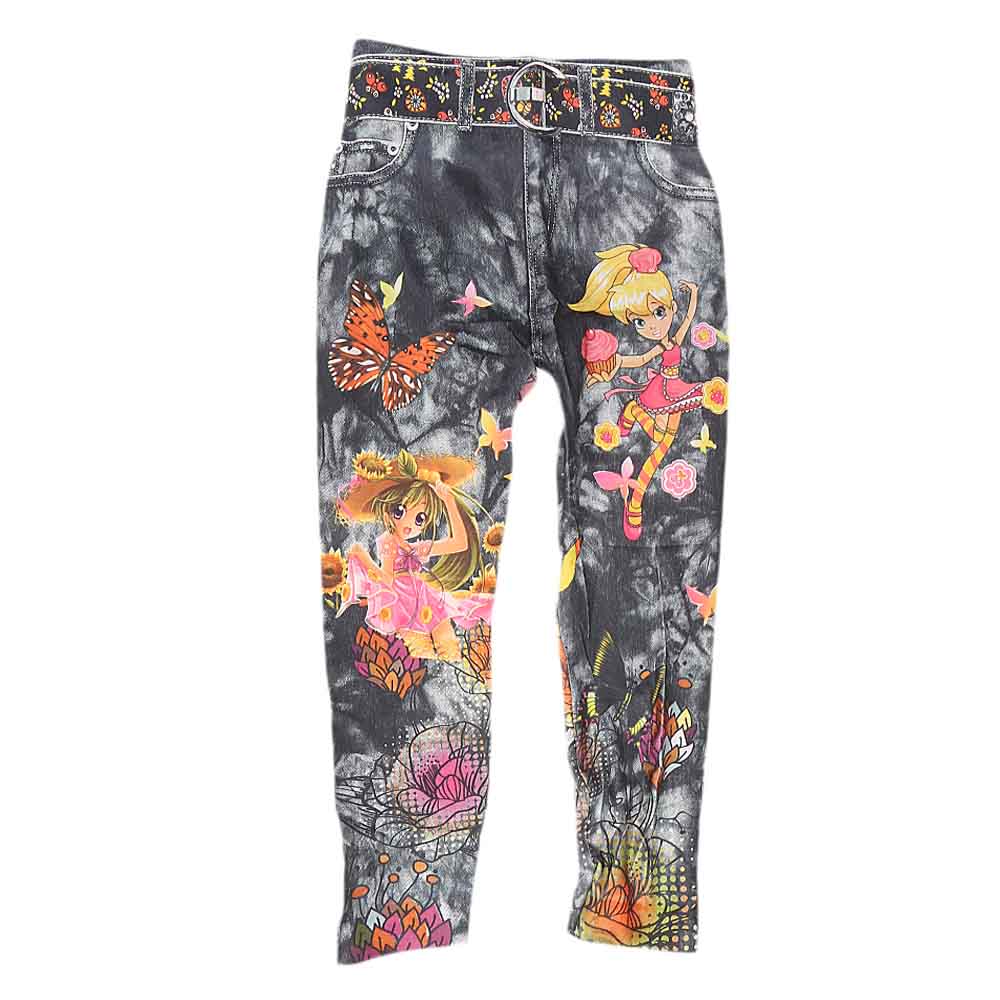 Girls Barbie Tights - Black, Kids, Tights Leggings And Pajama, Chase Value, Chase Value