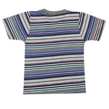 Boys Yarn Dyed Half Sleeves T-Shirt - Multi, Kids, Boys T-Shirts, Chase Value, Chase Value