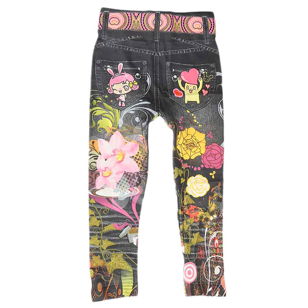 Girls Barbie Tights - Black, Kids, Tights Leggings And Pajama, Chase Value, Chase Value