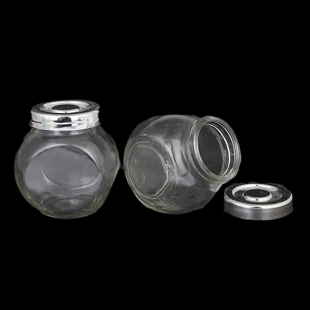 Glass Jar 2Pcs, Home & Lifestyle, Storage Boxes, Chase Value, Chase Value