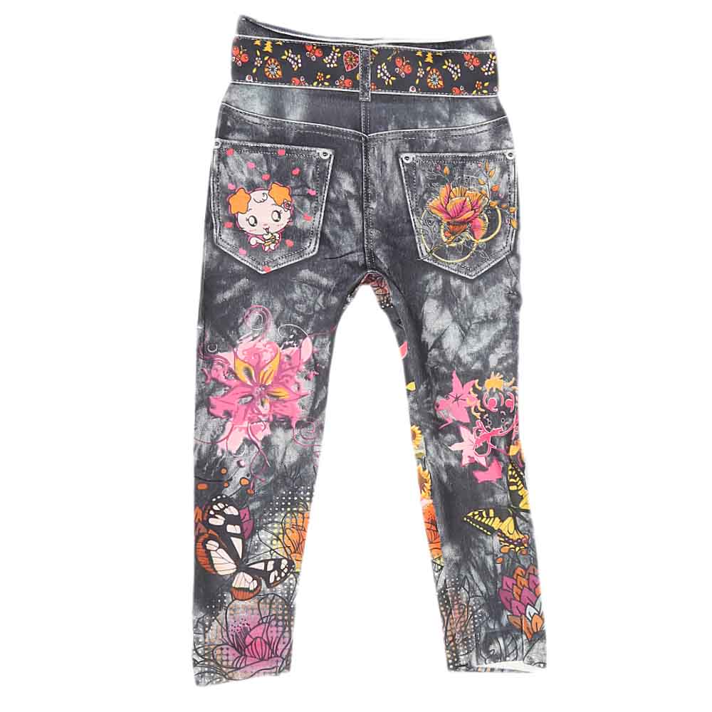 Girls Barbie Tights - Black, Kids, Tights Leggings And Pajama, Chase Value, Chase Value