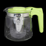 Glass Kettle with Strainer - Green, Home & Lifestyle, Glassware & Drinkware, Chase Value, Chase Value