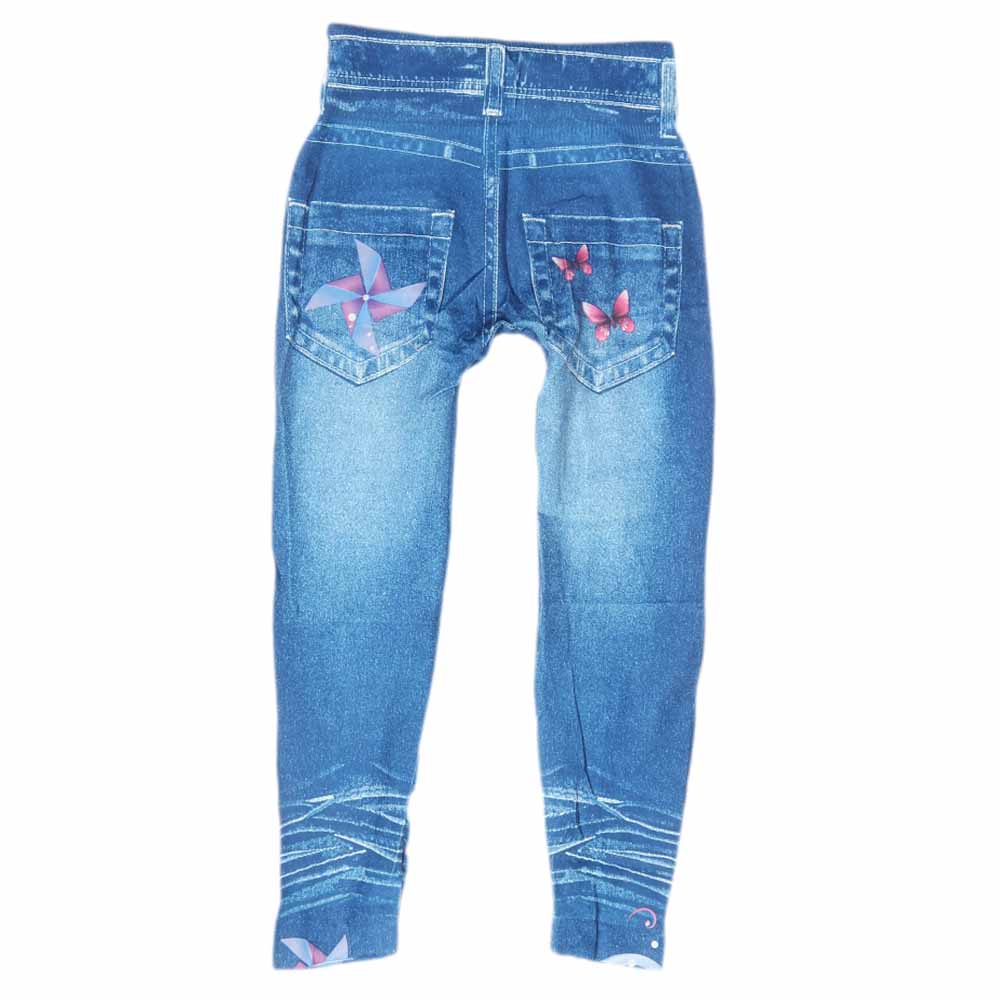 Girls Barbie Tights - Blue, Kids, Tights Leggings And Pajama, Chase Value, Chase Value