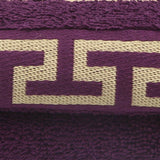 Face Towel Greek Border 50x100 - Purple, Home & Lifestyle, Face Towels, Chase Value, Chase Value