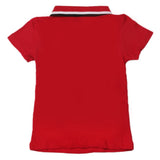 Boys Half Sleeves Polo T-Shirt - Maroon, Boys T-Shirts, Chase Value, Chase Value
