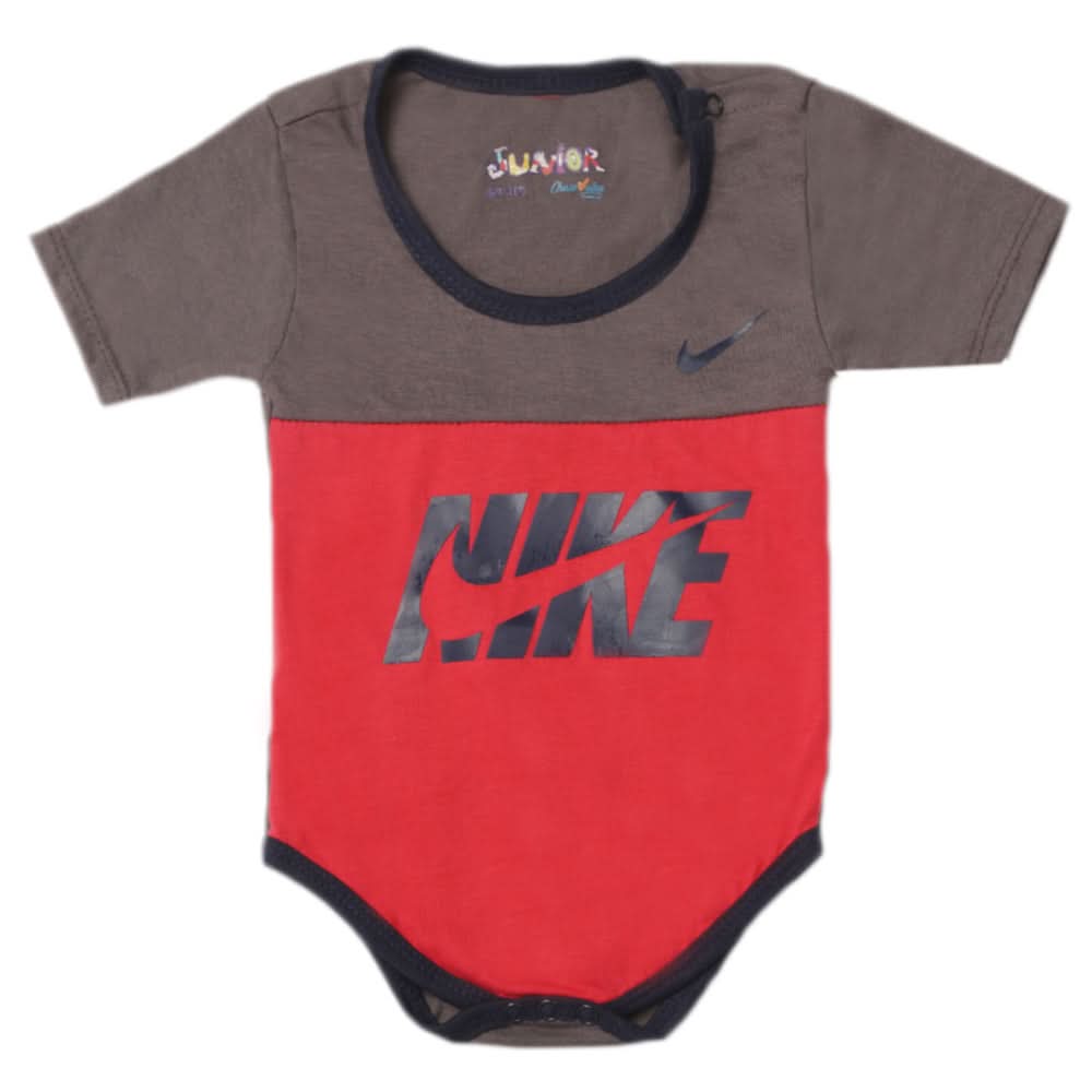 Newborn Girls Short Leg Romper - Red, Kids, Newborn Girls Rompers, Chase Value, Chase Value