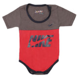 Newborn Girls Short Leg Romper - Red, Kids, Newborn Girls Rompers, Chase Value, Chase Value