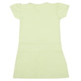 Girls Half Sleeves Long T-Shirt - Green, Kids, Girls T-Shirts, Chase Value, Chase Value