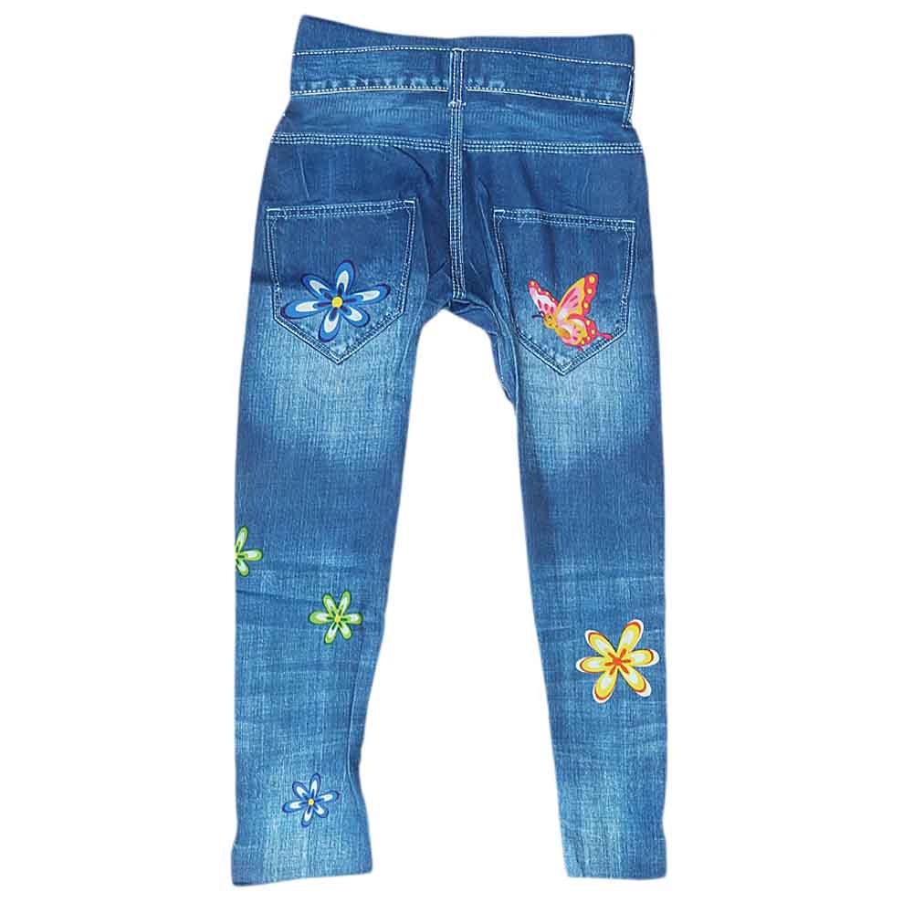 Girls Barbie Tights - Blue, Kids, Tights Leggings And Pajama, Chase Value, Chase Value