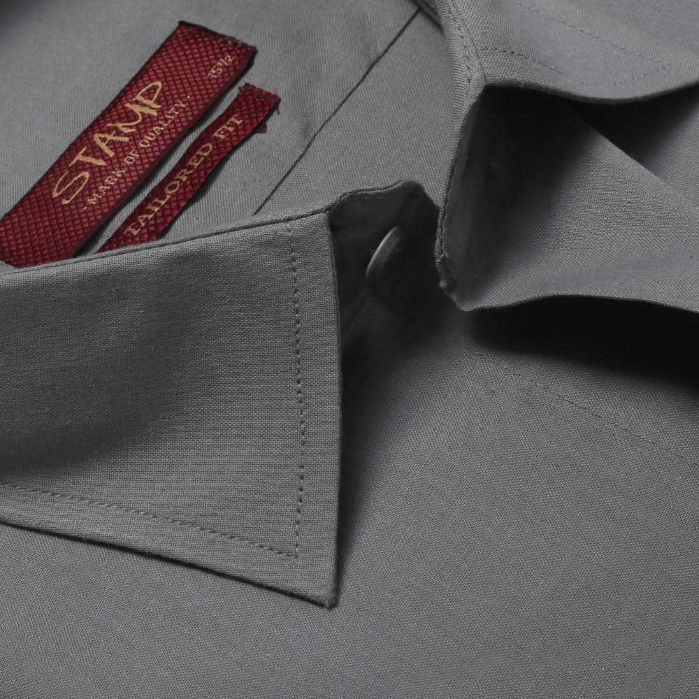 Men's Formal Shirt - Light Grey, Men, Shirts, Chase Value, Chase Value