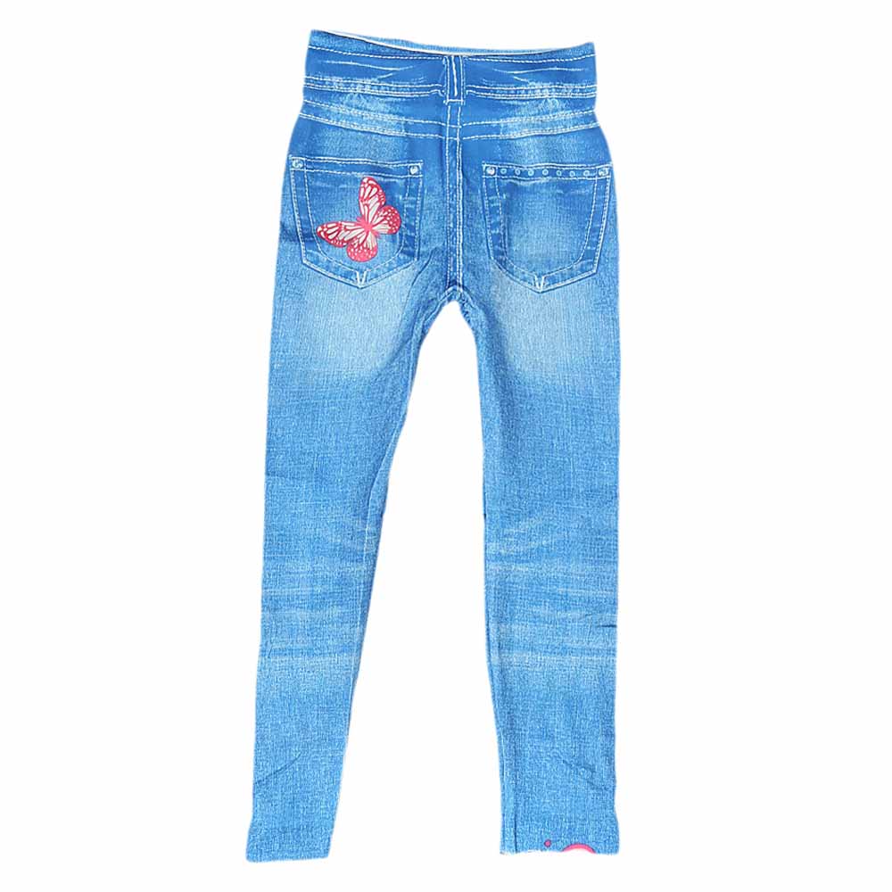 Girls Barbie Tights - Blue, Kids, Tights Leggings And Pajama, Chase Value, Chase Value
