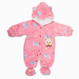 Newborn Full Sleeves Unisex Romper JA01 - Pink, Kids, NB Boys Rompers, Kids, NB Girls Rompers, Chase Value, Chase Value