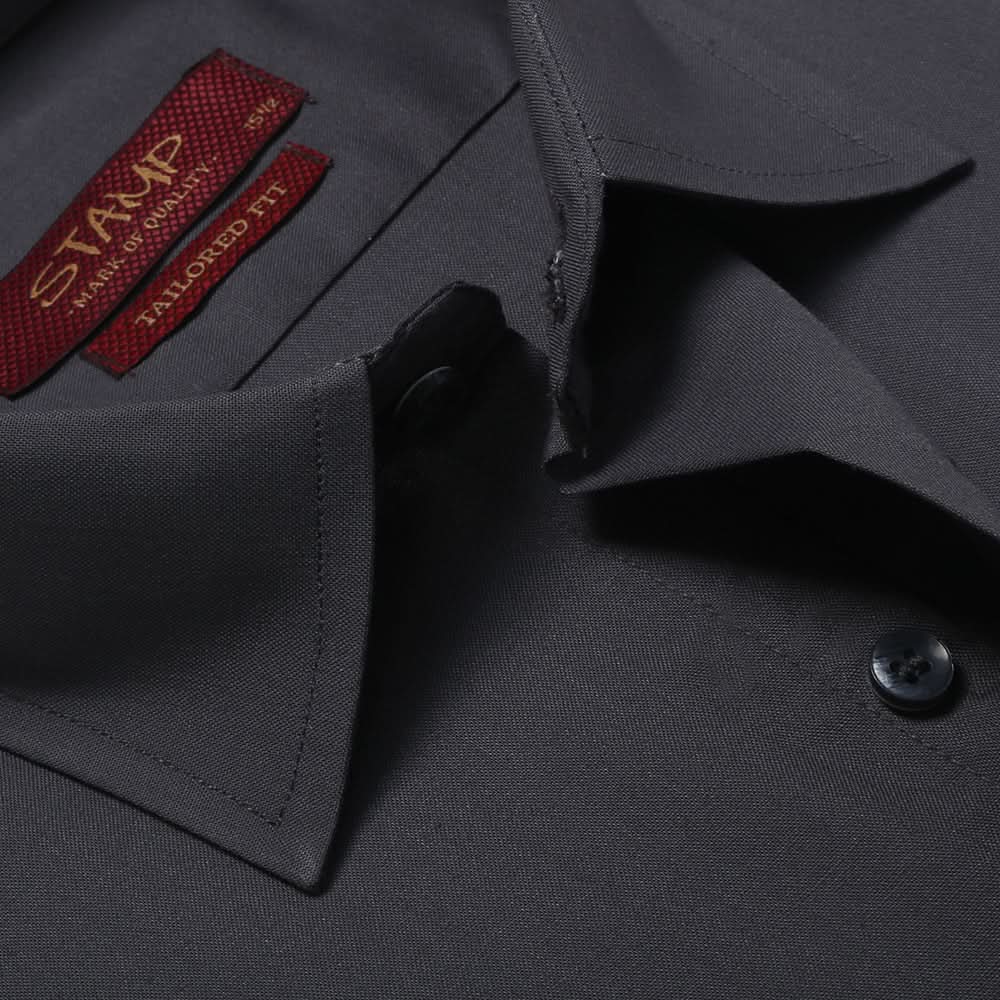 Men's Formal Shirt - Dark Grey, Men, Shirts, Chase Value, Chase Value