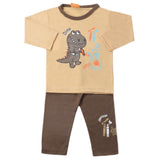 Boys Full Sleeves Suit - Camel, Kids, Boys Sets And Suits, Chase Value, Chase Value