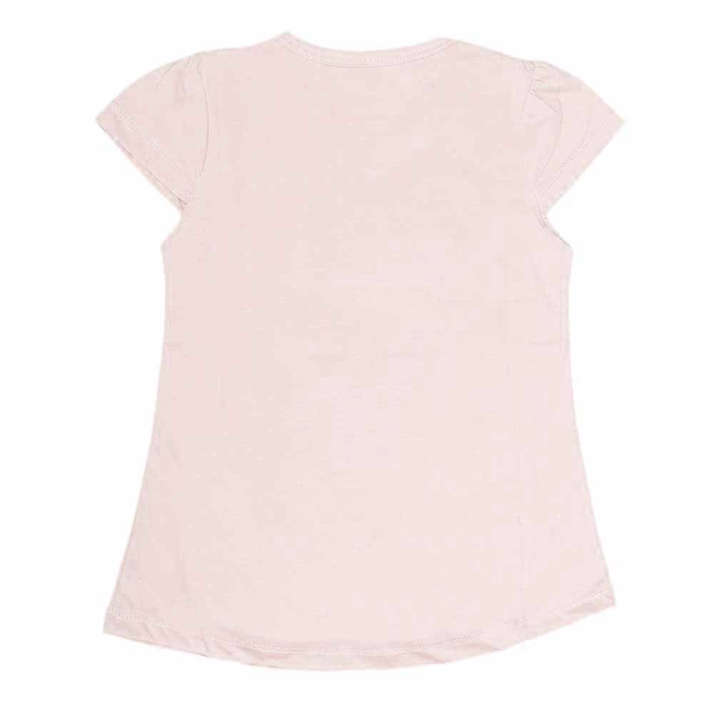 Girls Half Sleeves T-Shirt 8496 - Light Pink, Kids, Girls T-Shirts, Chase Value, Chase Value