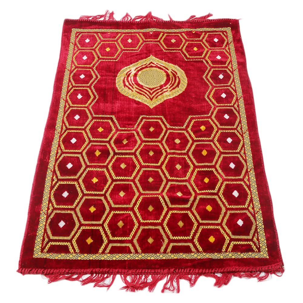 Ja-e-Namaaz (Prayer Mat) - Maroon, Home & Lifestyle, Mats, Chase Value, Chase Value